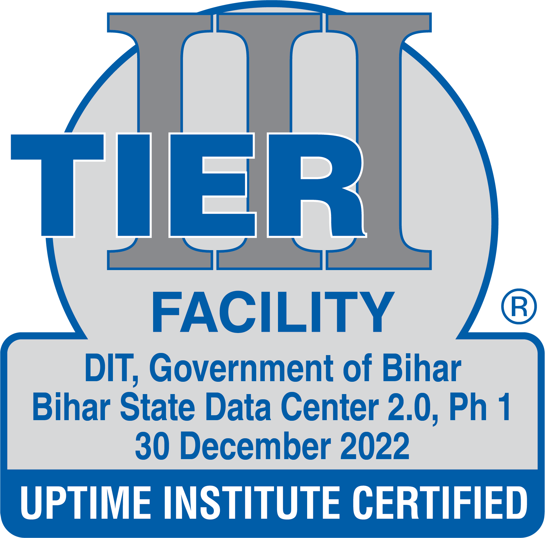 Bihar State Data Center 2.0, Patna (Gov. of Bihar) Logo